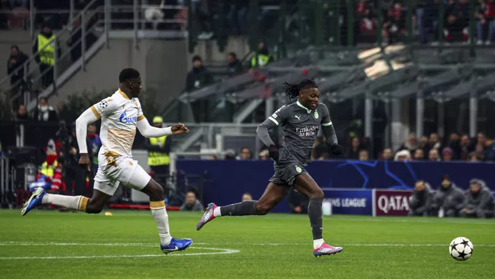 Rafael Leao Milan-Stella Rossa Champions League 2024-25 news