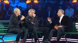 Bonolis in tv con Max Pezzali e Ligabue: “Fior fiore della Curva dell’Inter”. “La prima a San Siro…”