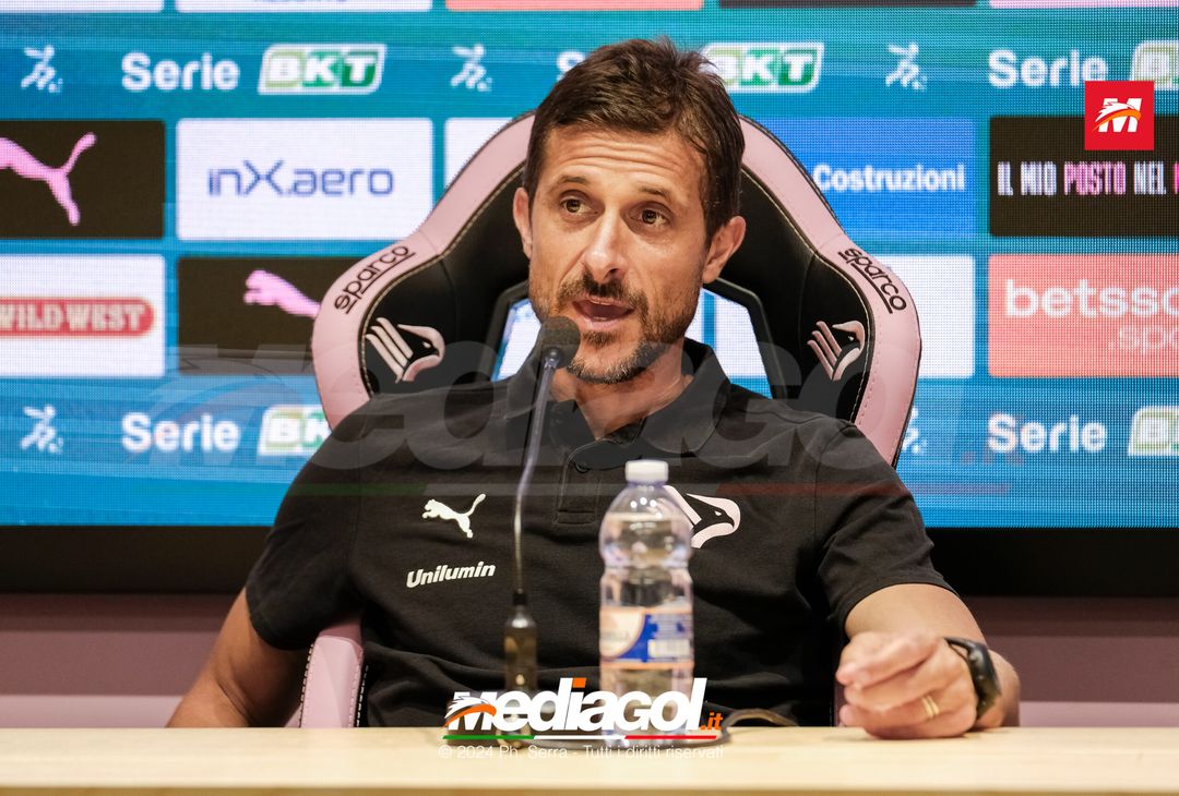FOTO PALERMO, verso il Pisa: Alessio Dionisi in conferenza stampa (GALLERY) - immagine 6