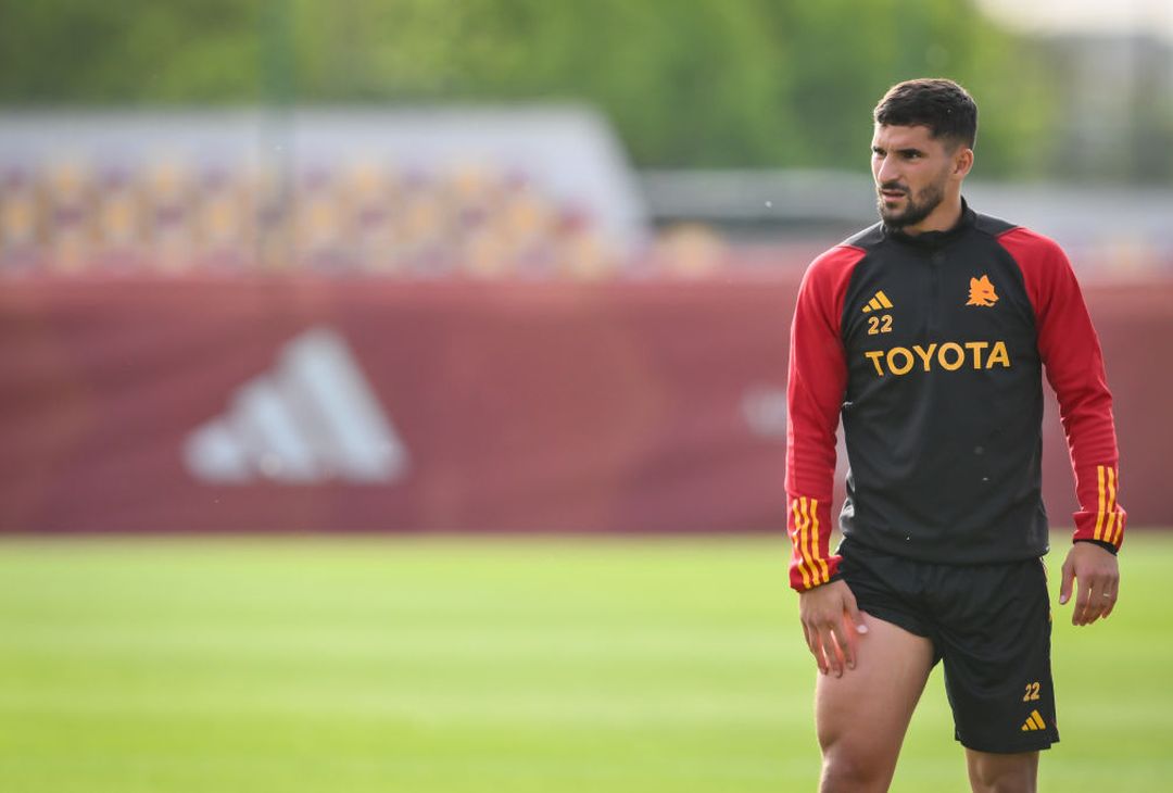 Roma, la rifinitura prima della sfida al Genoa – FOTO GALLERY - immagine 29