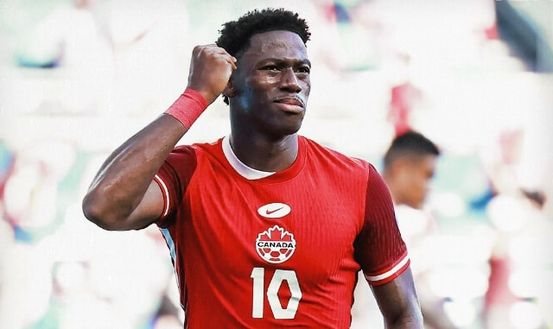 Jonathan David, Canada (foto tratta dal profilo X de @CopaAmerica2024 Jonathan David, Canada