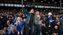 Liverpool, derby nightmare: i tifosi Everton ai Reds “Avete perso il campionato a Goodison Park”