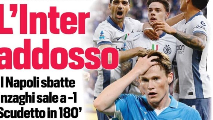 prima pagina corriere dello sport oggi