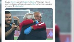 Il Cagliari torna in Serie A: Ranieri eroe dei social | VIDEO
