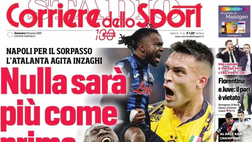 PRIMA PAGINA CORRIERE DELLO SPORT OGGI: “Nulla sarà più come prima”