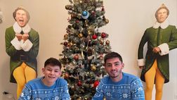 GALLERY Gilmour e McTominay, Natale in azzurro: maglie speciali per i due scozzesi