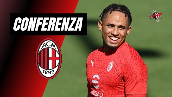 Noah Okafor (attaccante AC Milan) sarà presentato in conferenza stampa a Milanello | Calciomercato Milan News (Getty Images) Conferenza Okafor AC Milan Calciomercato Milan LIVE