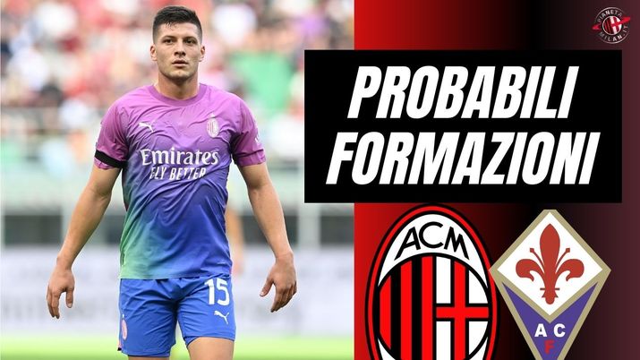 Milan-Fiorentina, le probabili formazioni: Jovic titolare in attacco - immagine 1