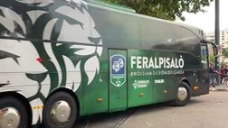 Video – Torino-Feralpisalò: l’arrivo del pullman verdazzurro allo stadio