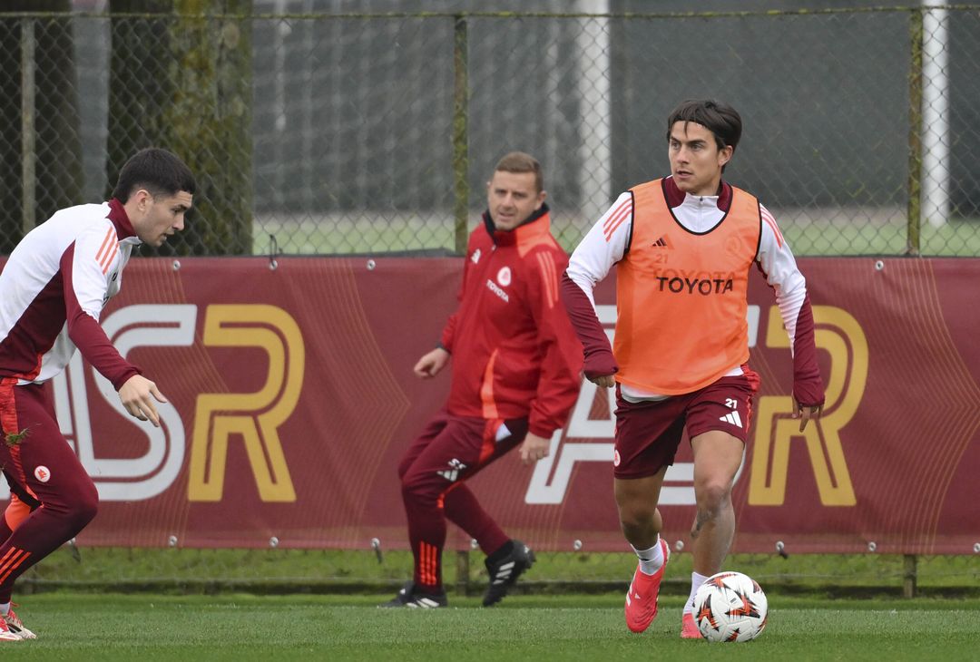 Trigoria, l’allenamento a due giorni dall’Az Alkmaar – FOTO GALLERY - immagine 22