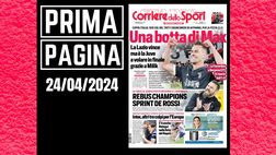 Prima pagina Corriere dello Sport: Juventus finale di Coppa Italia