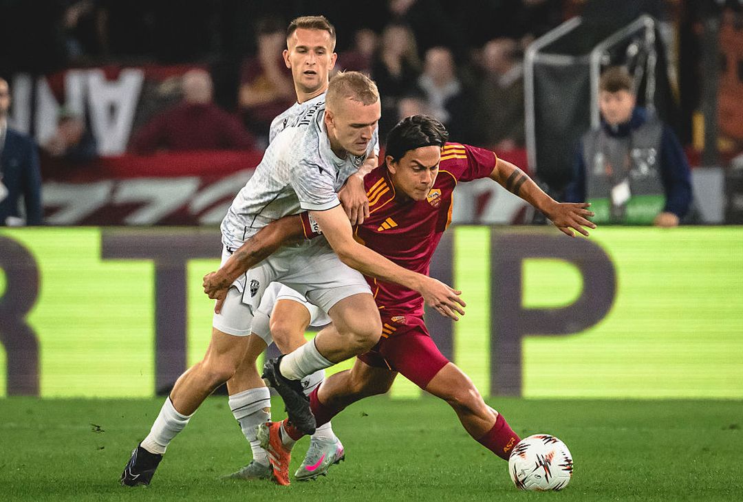 Roma-Viktoria Plzen 1-2 – FOTO GALLERY - immagine 17