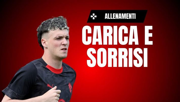 Allenamenti Milan, sessioni di tiri: Jimenez tanta carica e sorrisi | VIDEO