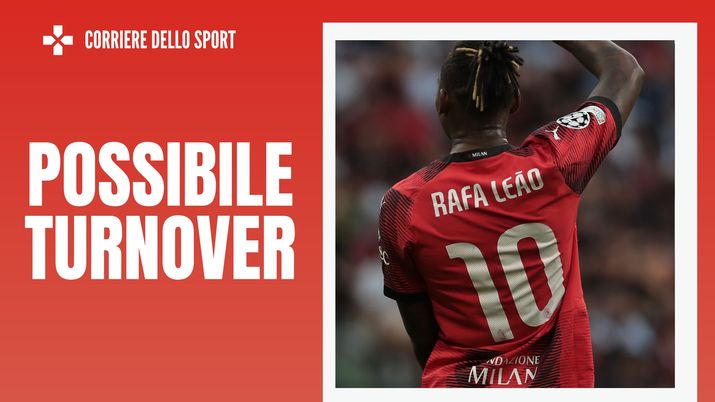 Rafael Leao AC Milan Milan-Newcastle 0-0 Champions League 2023-2024