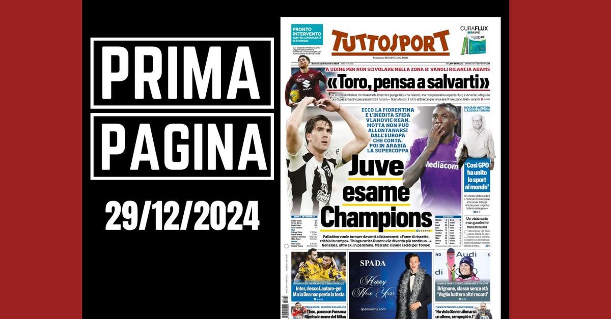 Prima pagina Tuttosport: “Theo, pace con Fonseca. Rientra per il Milan”