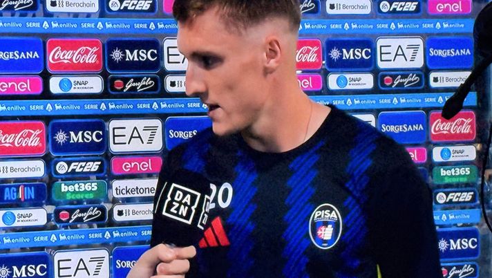 Pisa, Aebischer: “Così affronteremo il Napoli! Fino ad oggi ci è mancato solo il gol” Pisa, Aebischer: “Così affronteremo il Napoli! Fino ad oggi ci è mancato solo il gol” - immagine 1