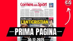 Prima pagina Corriere dello Sport: “Scintille Scudetto: Conte fa paura, l’Inter si sente sotto pressione”
