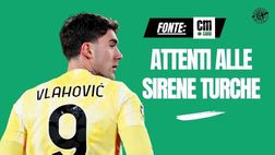 Calciomercato Milan, parte l’asta per Vlahovic: offerta shock dalla Turchia