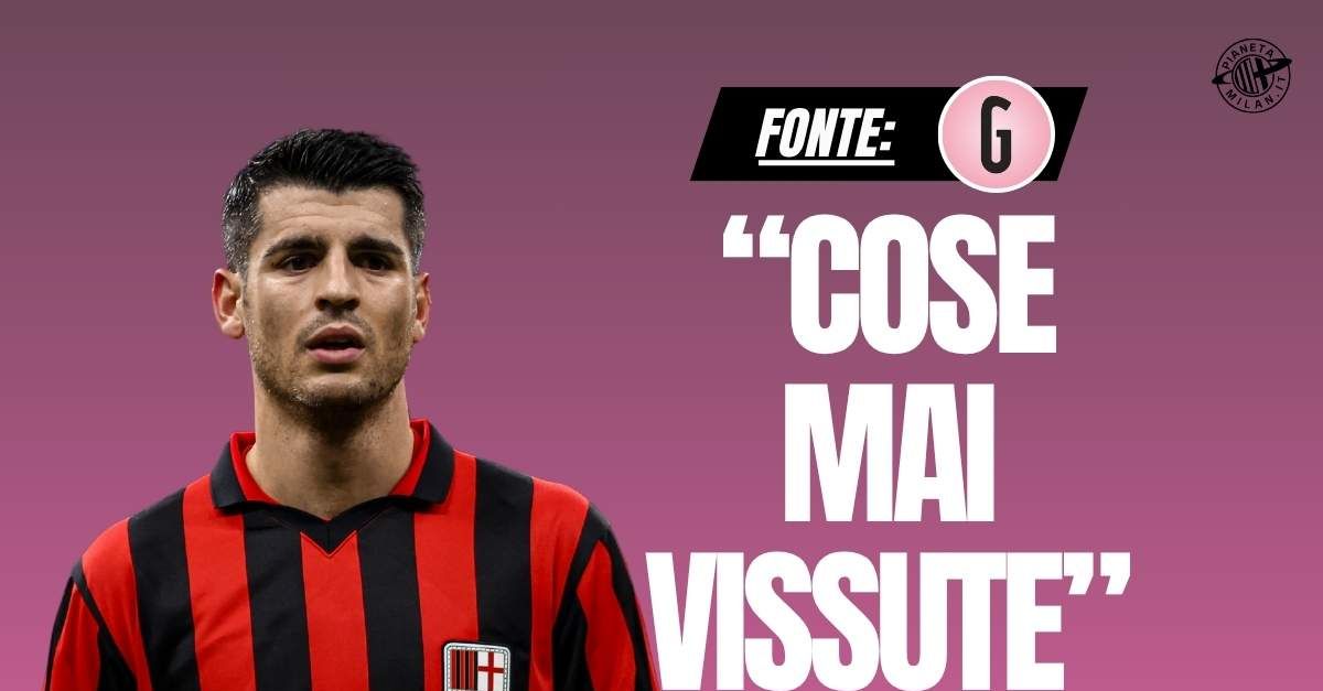Milan, Morata: “Successe cose mai vissute in carriera. Se hanno preso Allegri …”