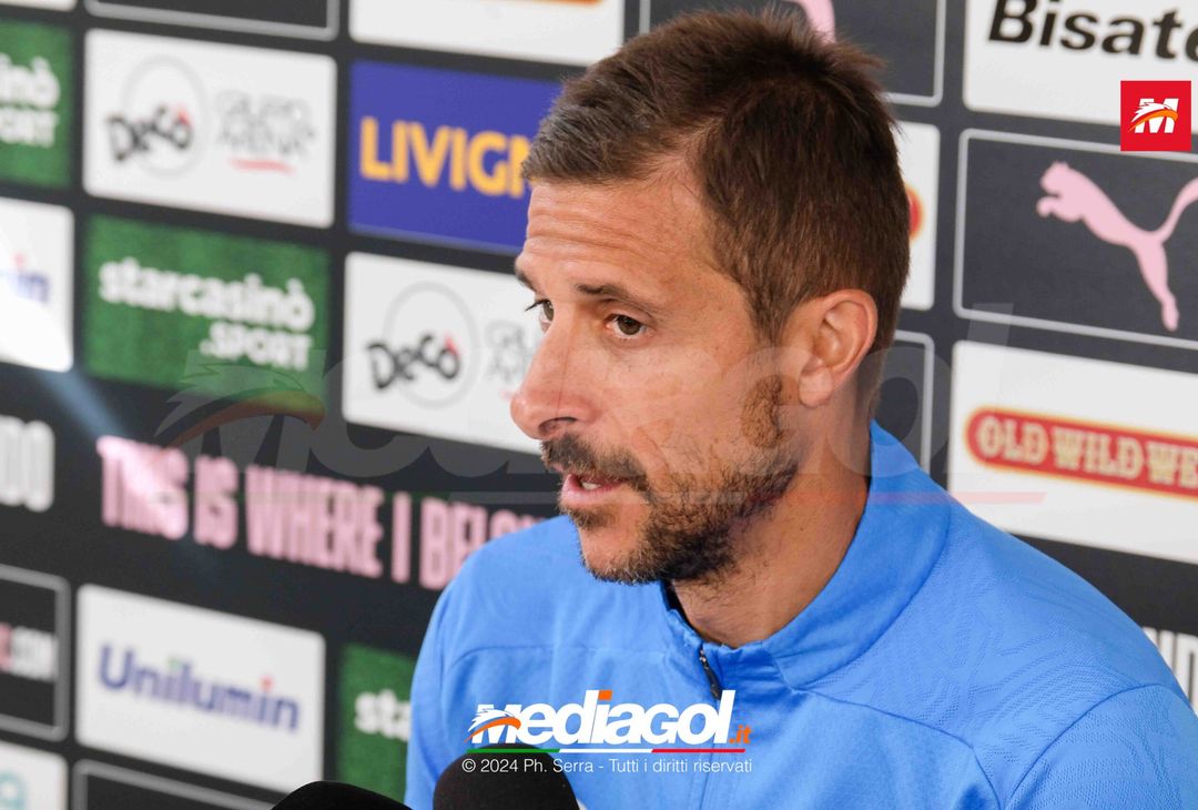 FOTO PALERMO, Dionisi in conferenza post amichevole con Sondrio (Gallery) - immagine 9