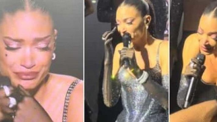 Elodie si commuove e annuncia lo stop ai concerti: “Mi fermo fino al 2027” Elodie si commuove e annuncia lo stop ai concerti: “Mi fermo fino al 2027” - immagine 1