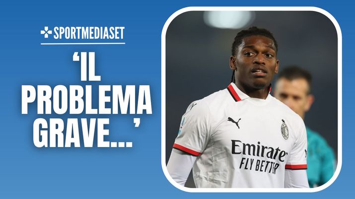 Rafael Leao (attaccante AC Milan), qui durante Lecce-Milan 2-3 (Serie A 2024-2025) | News (Getty Images) Rafael Leao AC Milan Lecce-Milan 2-3 Serie A 2024-2025