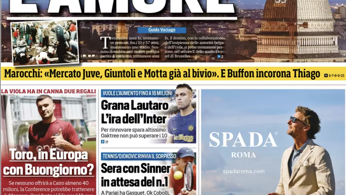 EDICOLA TS – Grana Lautaro, vuole l’aumento fino a 16 milioni: l’ira dell’Inter EDICOLA TS – Grana Lautaro, vuole l’aumento fino a 16 milioni: l’ira dell’Inter - immagine 1