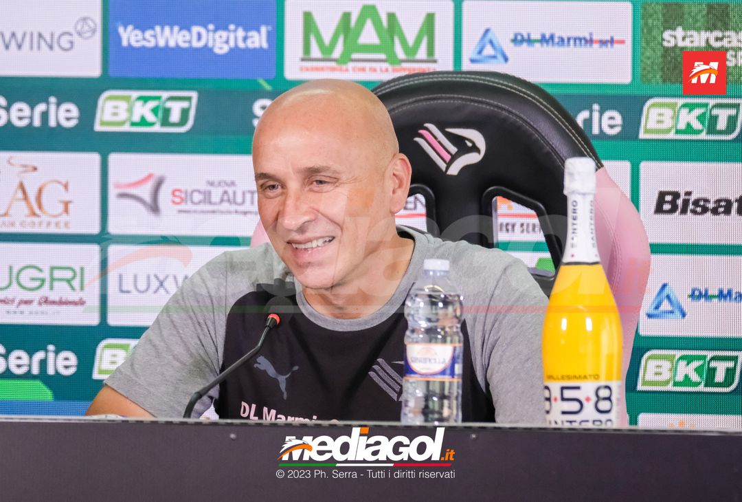 FOTO PALERMO, verso il Modena: Eugenio Corini in conferenza stampa (GALLERY) - immagine 10