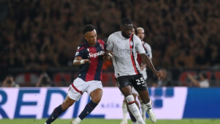 Fikayo Tomori AC Milan Bologna-Milan 0-2 Serie A 2023-2024