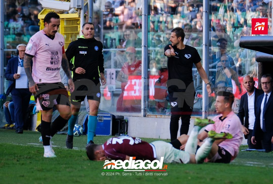 FOTO, Palermo-Salernitana 0-1 8a giornata Serie B 2024/25 - immagine 30