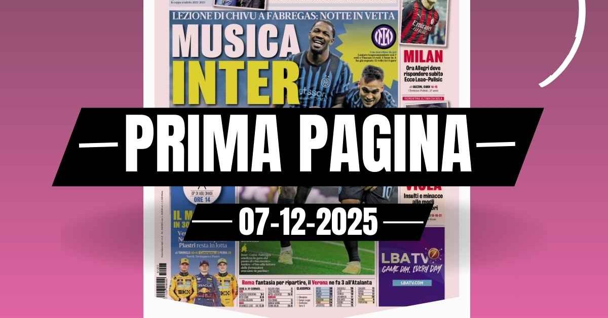 Prima pagina Gazzetta dello Sport: “Milan, Allegri deve rispondere all’Inter: ecco Leao e Pulisic” Prima pagina Gazzetta dello Sport: “Milan, Allegri deve rispondere all’Inter: ecco Leao e Pulisic”