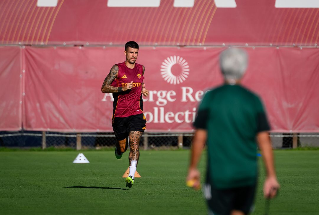 Raduno Roma, il primo allenamento di Wesley e Vasquez a Trigoria- FOTO GALLERY - immagine 35