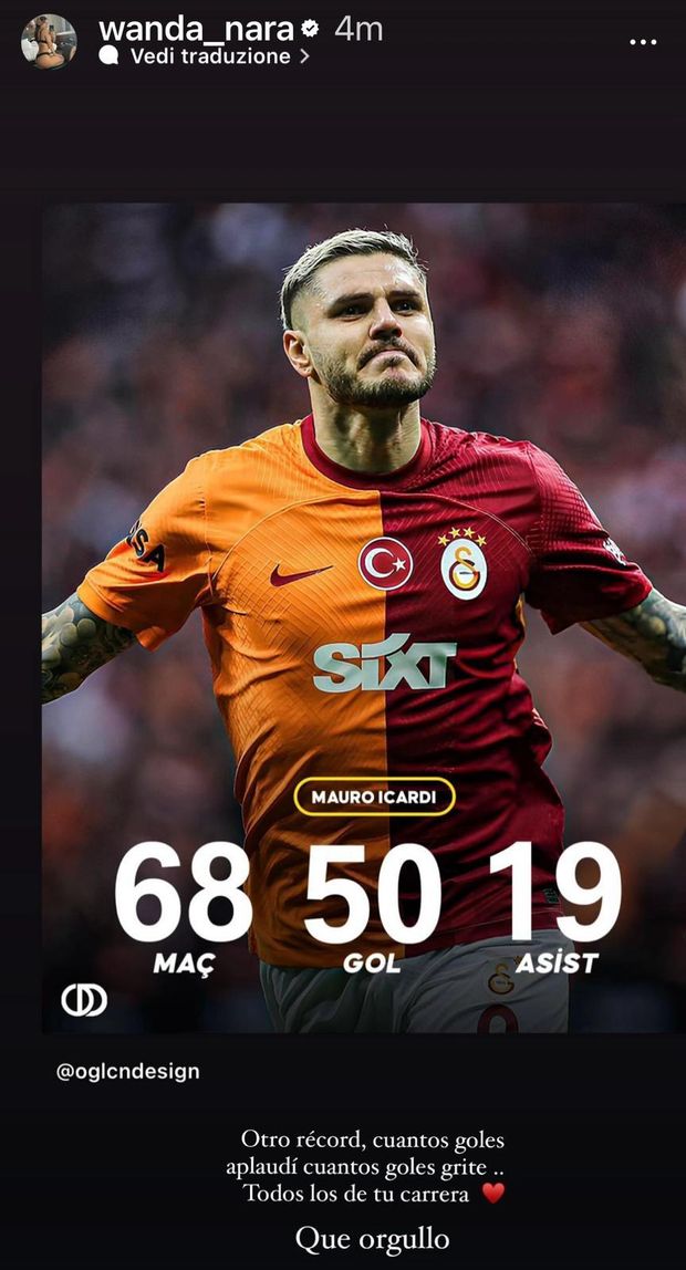 Icardi è a quota 50 gol in Turchia, Wanda si prende il merito: “Già sapete che faccio solo…”- immagine 3