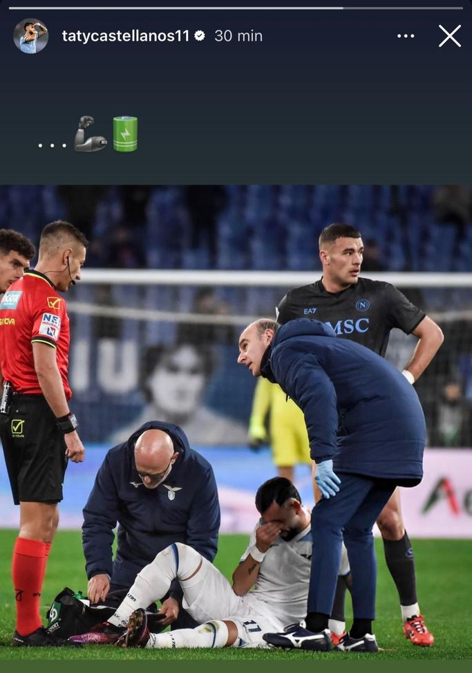 Lazio, la carica di Castellanos: il messaggio social dopo l’infortunio- immagine 2