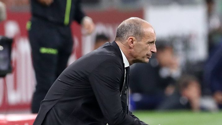 Massimiliano Allegri (allenatore AC Milan), qui durante Milan-Atalanta 2-3 (Serie A 2025-2026) | News (Credits foto: Getty Images) Moretto sul futuro di Allegri: 'Probabilità concrete che si separi dal Milan'