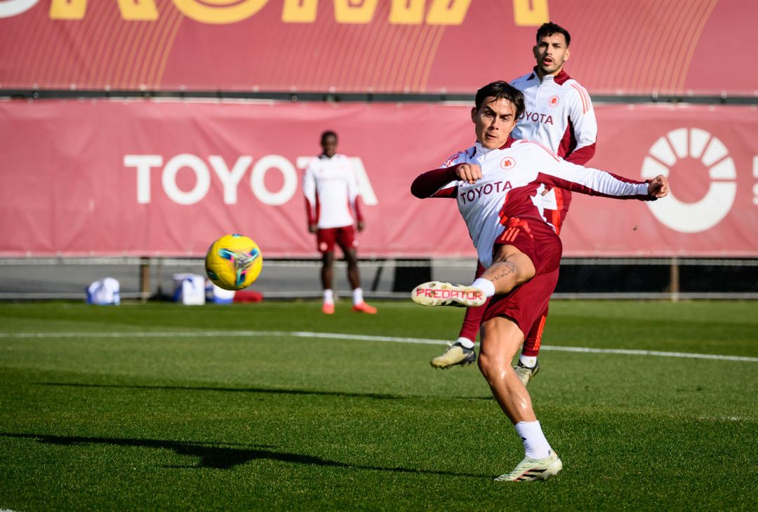 Roma, secondo allenamento dell’anno: Dovbyk torna in gruppo – FOTO GALLERY - immagine 50