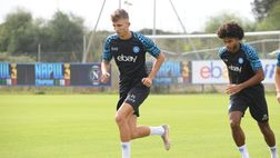 GALLERY Seduta del Napoli in vista del Cagliari: gli scatti dell’allenamento