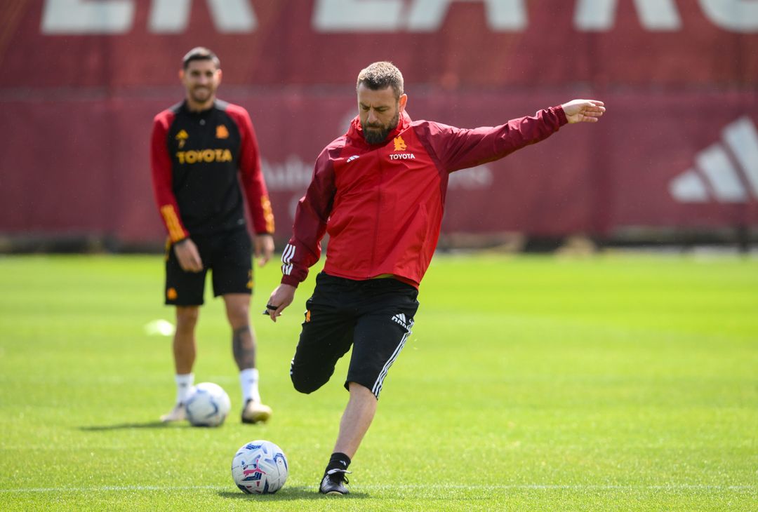 Trigoria, l’allenamento in vista del Bologna: manca Lukaku – FOTOGALLERY - immagine 19