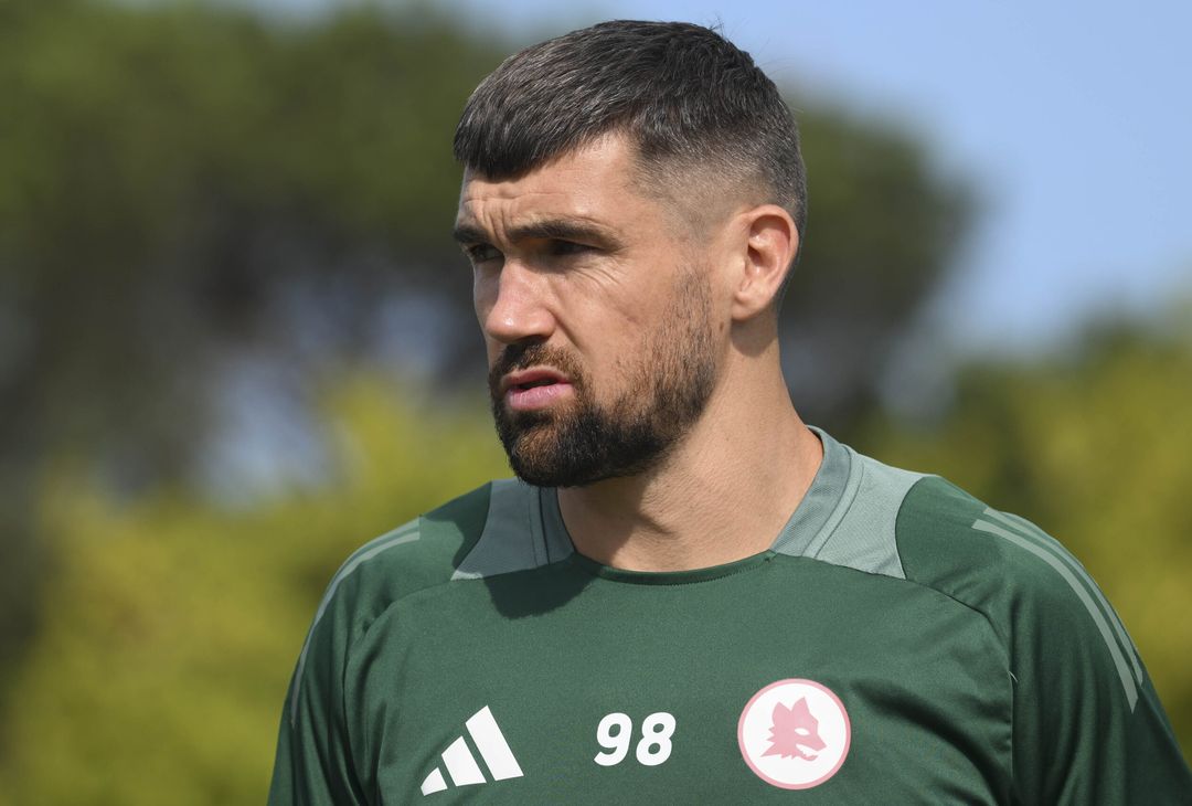 Trigoria, la rifinitura alla vigilia della sfida con l’Athletic – FOTO GALLERY - immagine 22