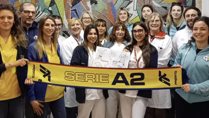 Nuvolì AltaFratte in visita al reparto pediatrico dell’Ospedale di Padova - immagine 1