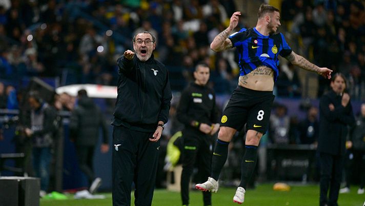 Sarri a Riad come Pioli nel derby: pochi minuti e poi puff… - immagine 1