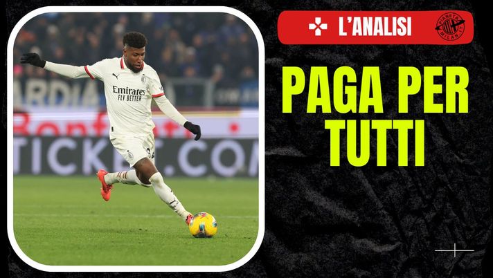 Emerson Royal AC Milan Atalanta-Milan 2-1 Serie A 2024-2025