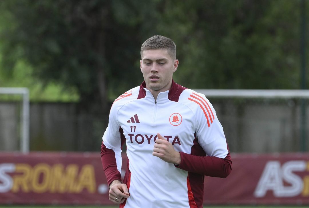 Trigoria, la rifinitura alla vigilia dell’Inter – FOTO GALLERY - immagine 16