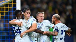 Primo gol in Champions, Esposito abbraccia Bonny anche sui social: “Grazie fenomeno”