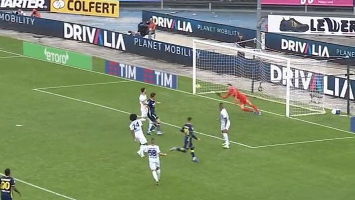 VIDEO Super Meret a Verona: le cinque incredibili parate di Alex al Bentegodi - immagine 1