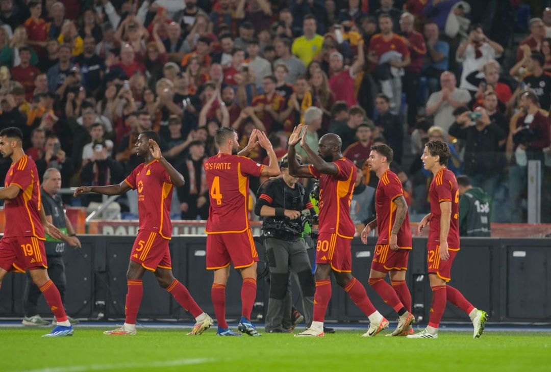 Roma-Slavia Praga 2-0 – FOTO GALLERY - immagine 31