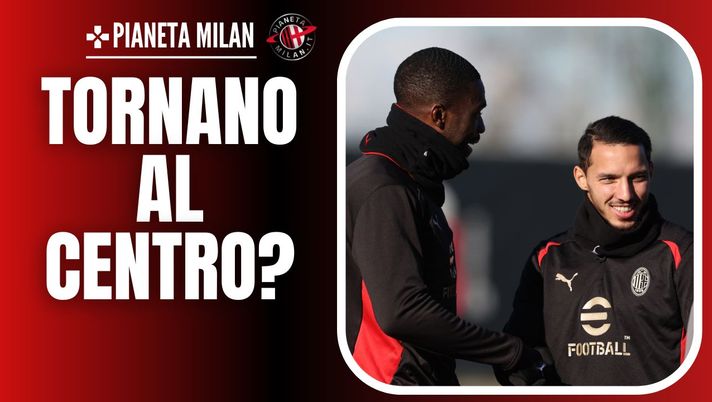 Fikayo Tomori AC Milan allenamento Milanello Bennacer