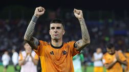 Pisa-Roma 0-1, la gioia di Mancini: “Tre punti da squadra. Avanti insieme”