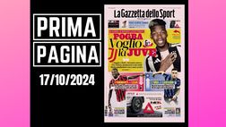 Prima pagina Gazzetta dello Sport: “Milan, i tormenti di Leao”