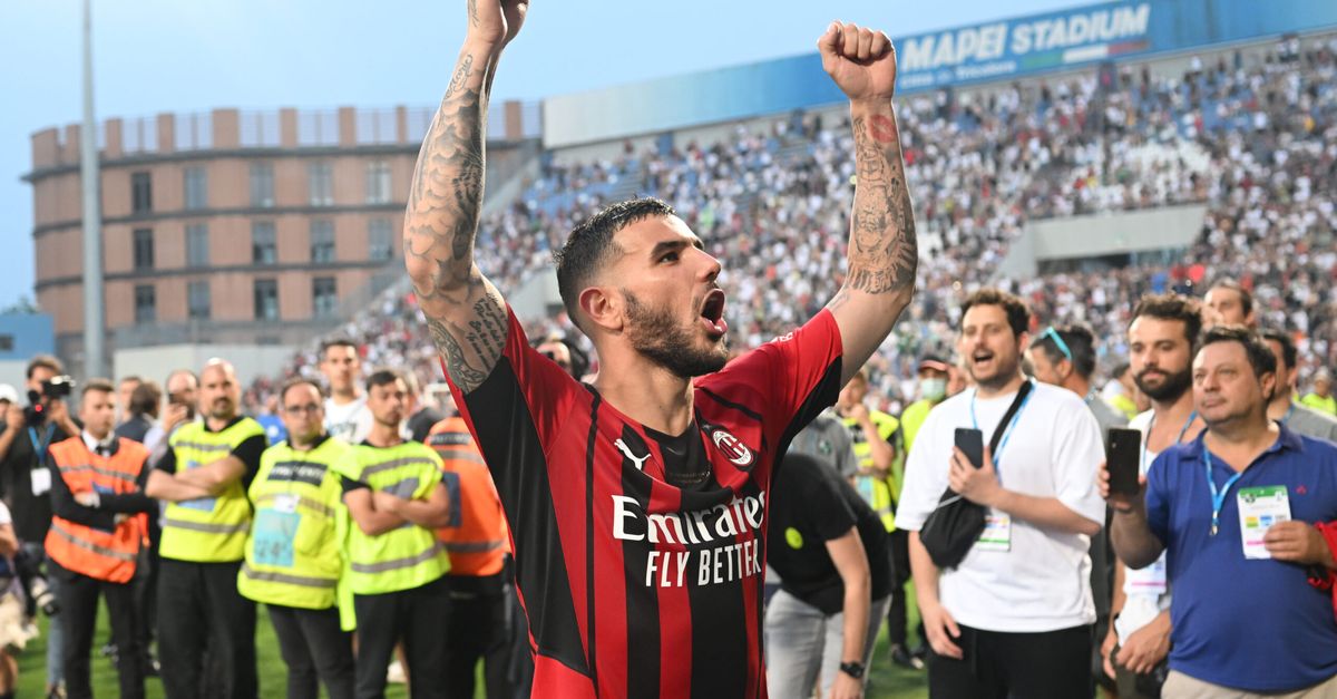 social theo hernandez lontano ma sempre rossonero forza milan